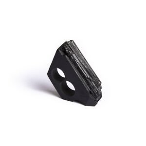 3 Finger Architectural Ring With Black Tourmaline