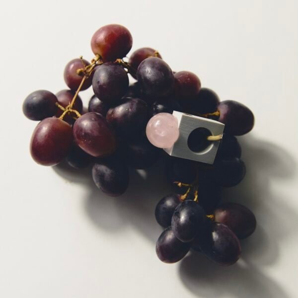 Rose Quartz Square shape Ring - Image 6