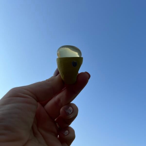 Lemon Quaartz Statement Ring - Image 3