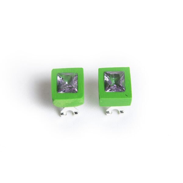 Amethyst Stud Earrings