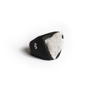 Black&White Quartz Ring