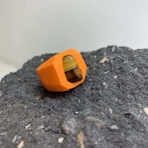 Bright And Bold Tiger's Eye Gemstone Ring - Image 3