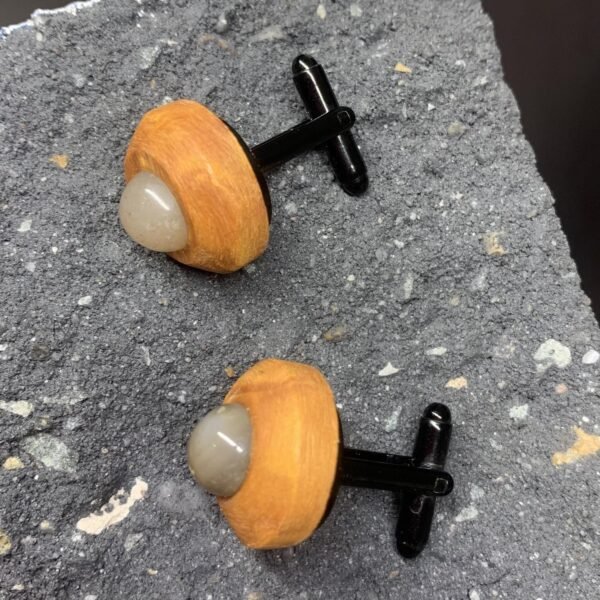 Chalcedony Cuff Links - Image 5