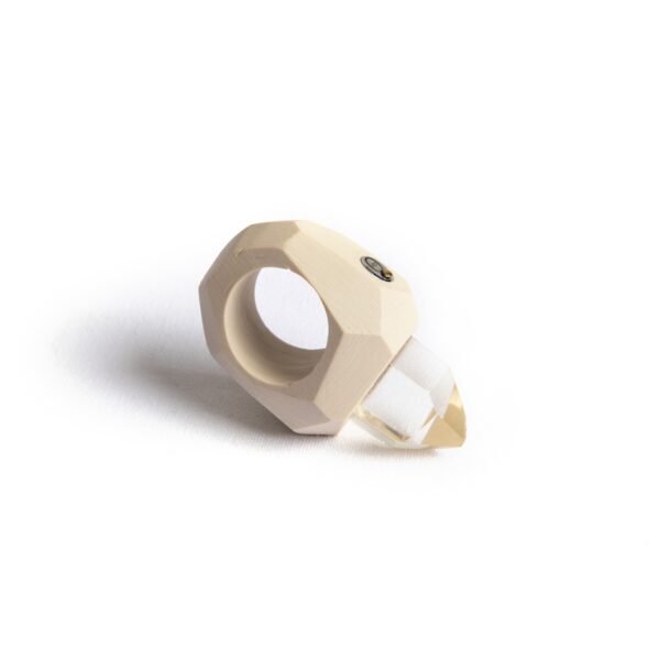 Citrine Point Large Ring