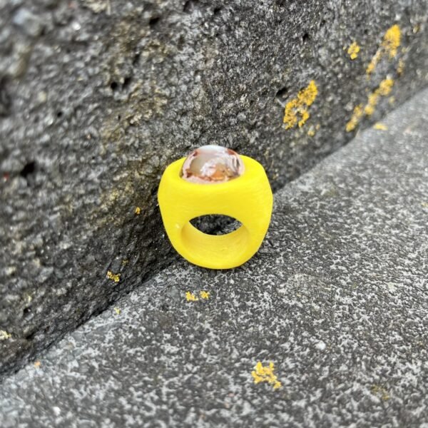 Fire Opal Statement Ring - Image 4