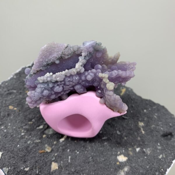 Grape Chalcedony Unique Art Ring - Image 5