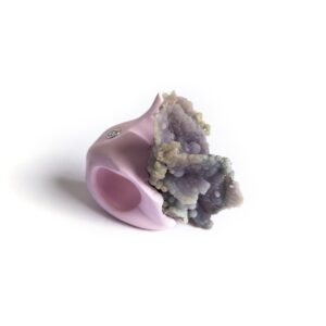 Grape Chalcedony Unique Art Ring