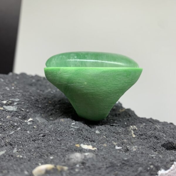 Green Fluorite Gemstone Ring - Image 5