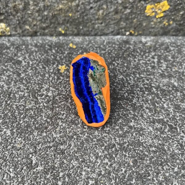 Long Bar Ring Lapis Lazuli - Image 4