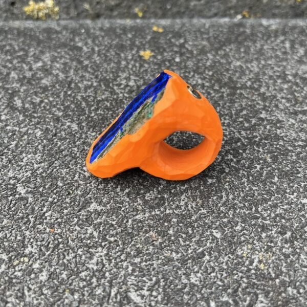 Long Bar Ring Lapis Lazuli - Image 5