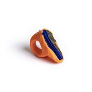 Long Bar Ring Lapis Lazuli