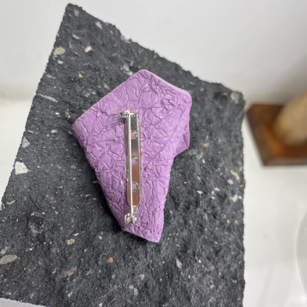 One Of A Kind Black Pearl Brooch - Image 4
