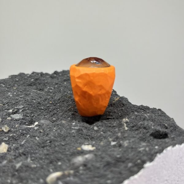 Oval Topaz Structural Ring - Image 4
