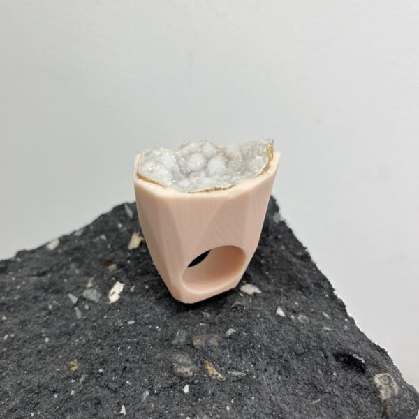 Quartz Geode Signature Ring - Image 4