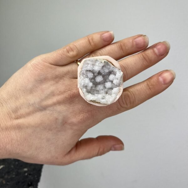 Quartz Geode Signature Ring - Image 5