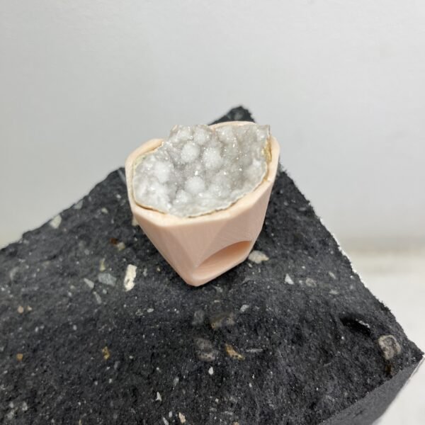 Quartz Geode Signature Ring - Image 6