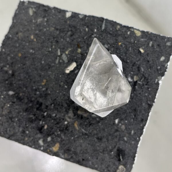 Rock Quartz Geometric Ring - Image 4