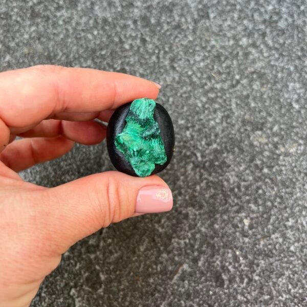 Rough Malachite Ring - Image 3