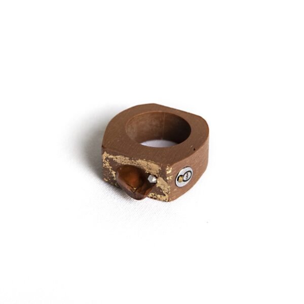 Smoky Quartz Cocktail Ring
