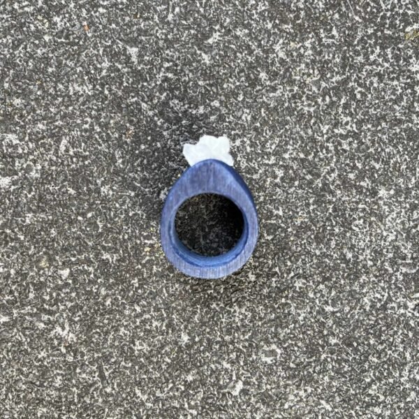 Sugar Quartz Ceramic Ring - Image 3