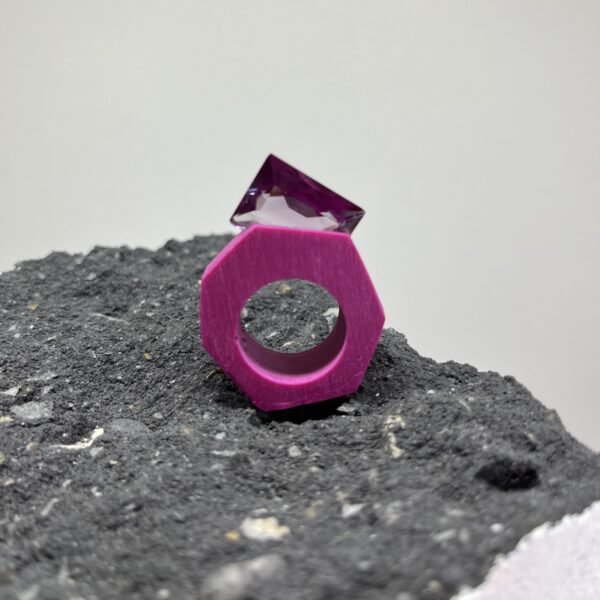 Sustainable Amethyst Ring - Image 4