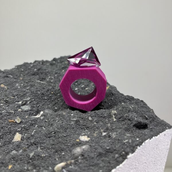 Sustainable Amethyst Ring - Image 5
