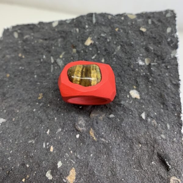 Tiger's Eye Gemstone Beautiful Ring - Image 3
