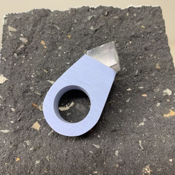 Transparent Calcite Architectural Ring - Image 4